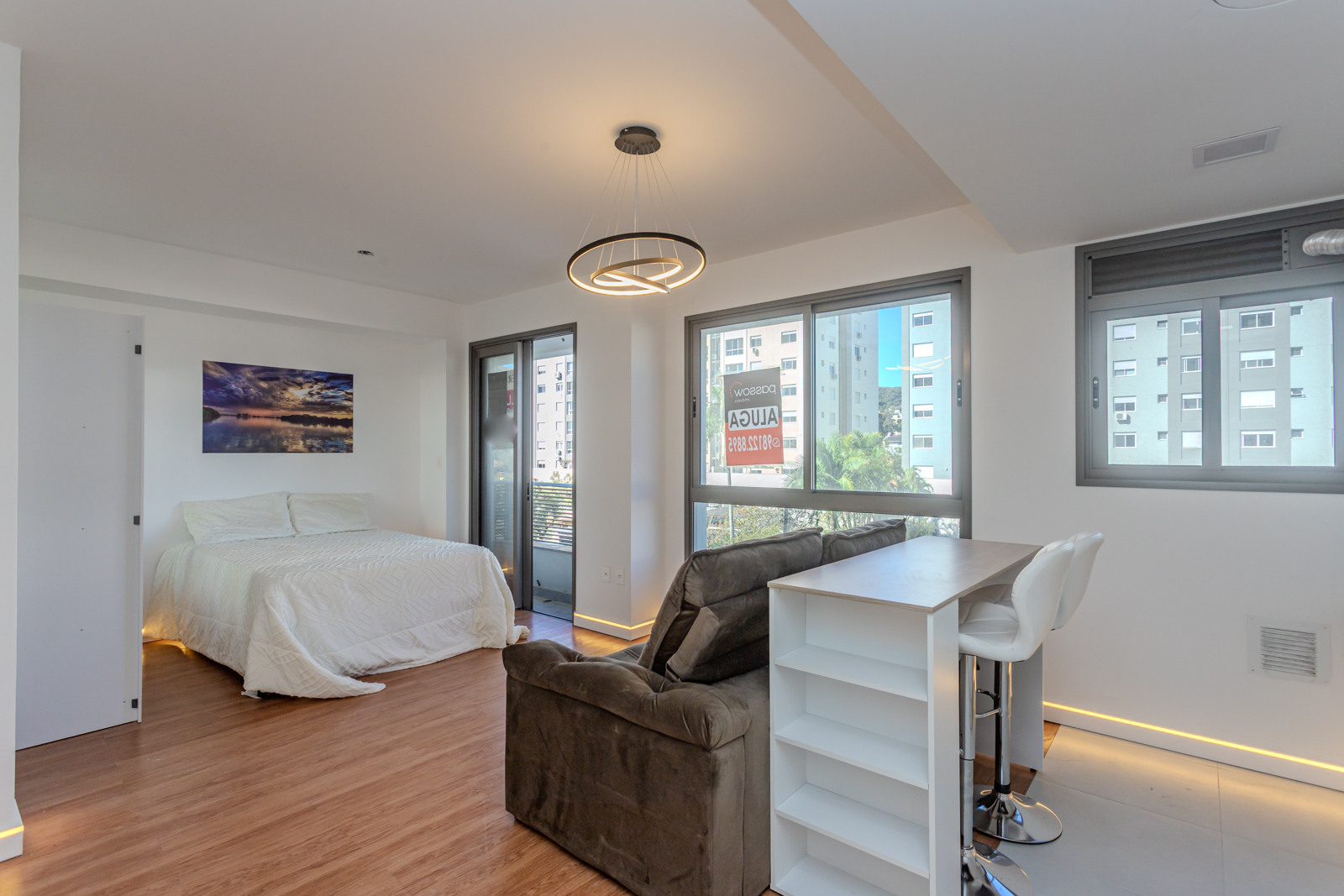 Apartamento para alugar com 41m², 1 quarto, 1 vaga no bairro Tristeza em Porto Alegre - Foto 5