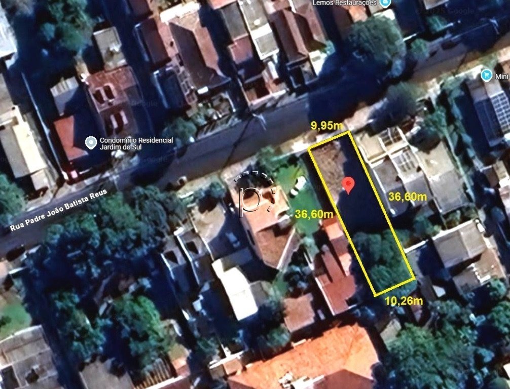 Terreno à venda com 369m² no bairro Tristeza em Porto Alegre