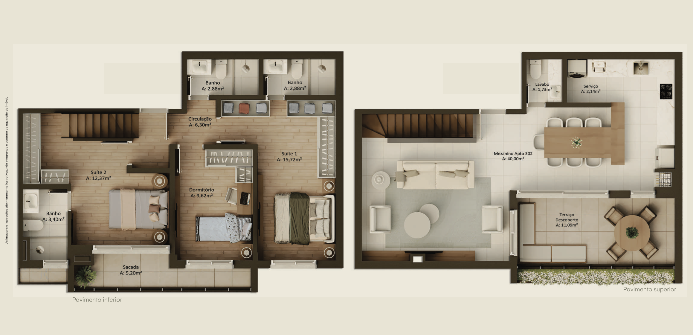 Apartamento à venda com 88m², 2 quartos, 1 suíte, 2 vagas no bairro Tristeza em Porto Alegre - Foto 14