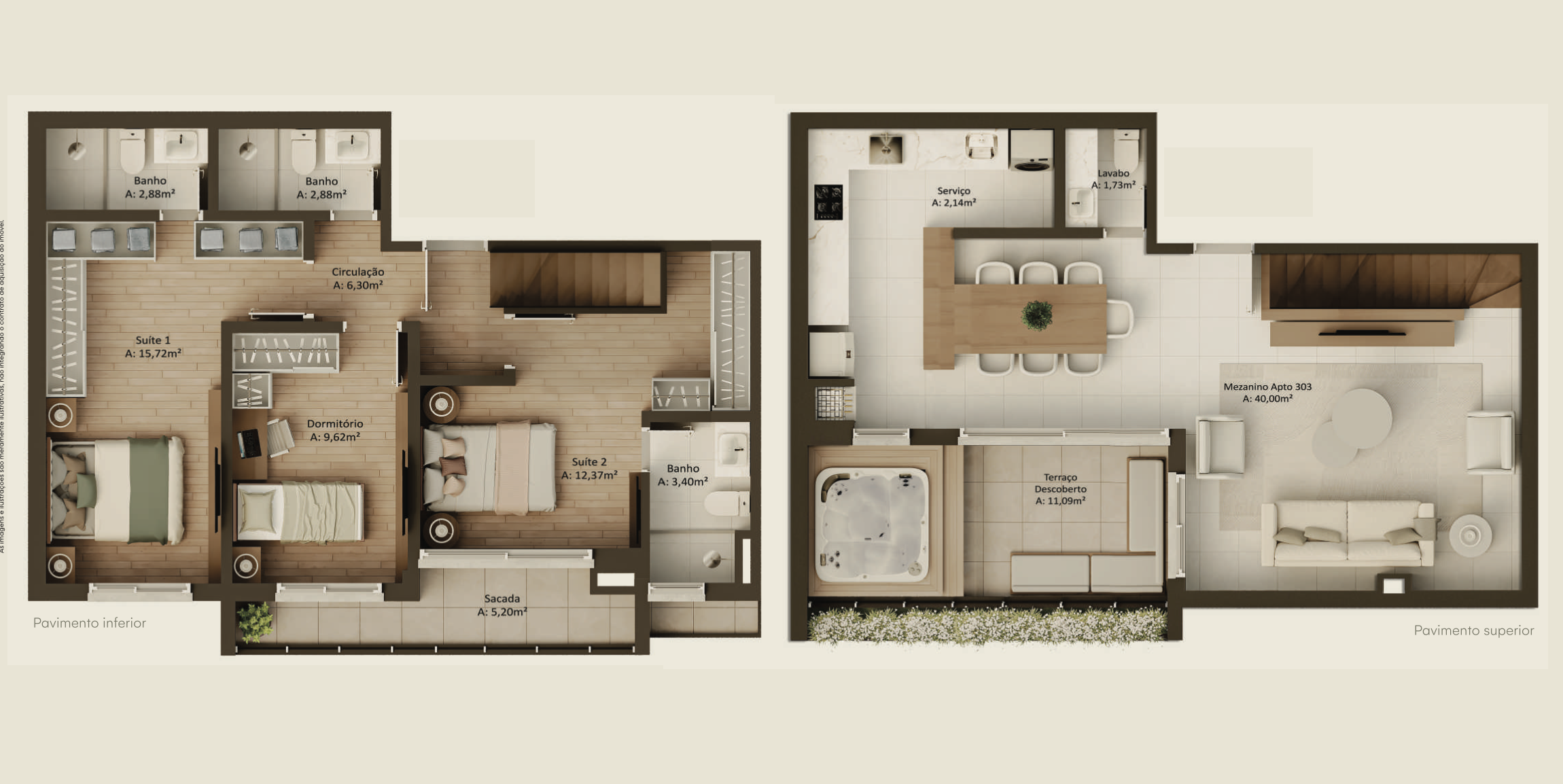 Apartamento à venda com 88m², 2 quartos, 1 suíte, 2 vagas no bairro Tristeza em Porto Alegre - Foto 16