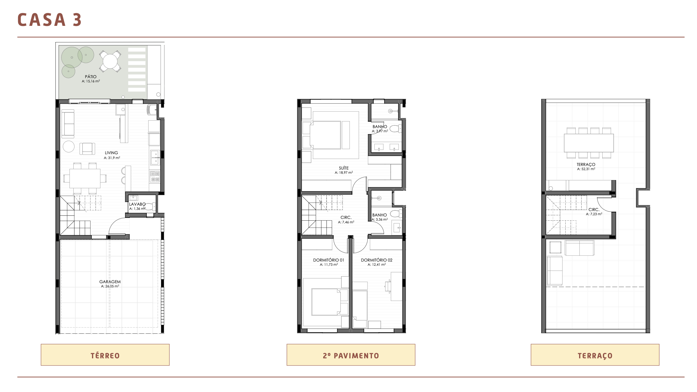 Casa em Condomínio à venda com 222m², 3 quartos, 1 suíte, 2 vagas no bairro Tristeza em Porto Alegre - Foto 16