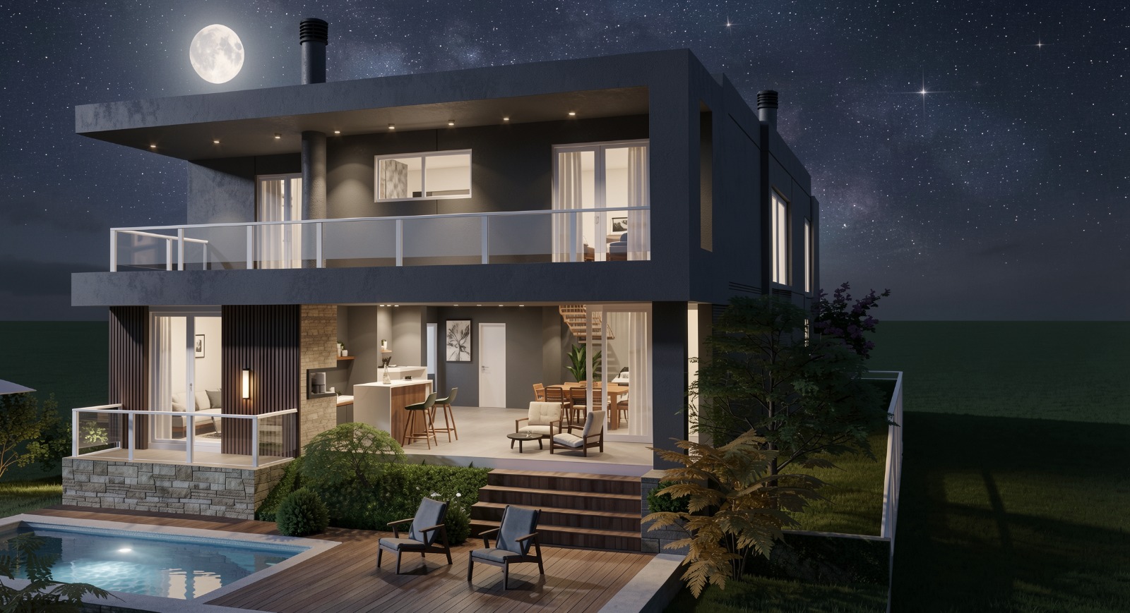 Casa em Condomínio à venda com 350m², 4 quartos, 4 suítes no bairro Alphaville em Porto Alegre - Foto 7